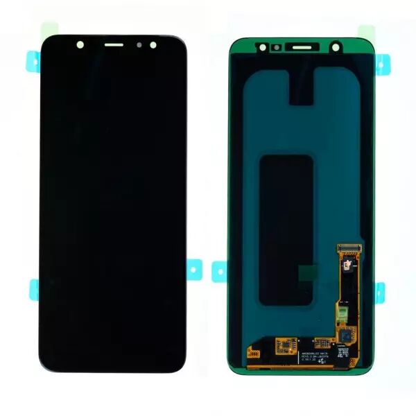 Ecran lcd avec vitre tactile ORIGINAL SAMSUNG A605 Galaxy A6 Plus 2018 SERVICE PACK GH97-21878A noir