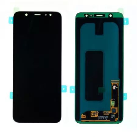 Ecran lcd avec vitre tactile ORIGINAL SAMSUNG A605 Galaxy A6 Plus 2018 SERVICE PACK GH97-21878A noir