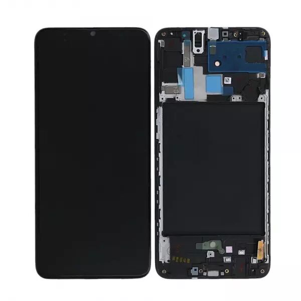 Ecran lcd avec vitre tactile ORIGINAL SAMSUNG A705 Galaxy A70 SERVICE PACK GH82-19747A / GH82-19787A noir