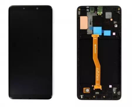 Ecran lcd avec vitre tactile ORIGINAL SAMSUNG A920 Galaxy A9 2018 SERVICE PACK GH82-18308A / GH82-18322A noir
