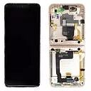 Ecran lcd avec vitre tactile ORIGINAL SAMSUNG F721 Galaxy Z Flip 4 5G 2022 SERVICE PACK GH82-29440C / GH82-30238C or rose
