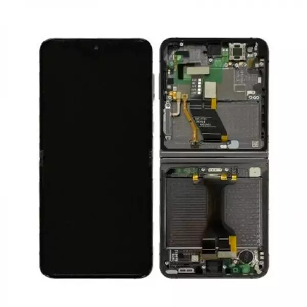 Ecran lcd avec vitre tactile ORIGINAL SAMSUNG F731B Galaxy Z Flip 5 SERVICE PACK GH82-31827A / GH82-31828A graphite