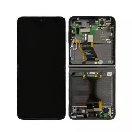 Ecran lcd avec vitre tactile ORIGINAL SAMSUNG F731B Galaxy Z Flip 5 SERVICE PACK GH82-31827A / GH82-31828A graphite