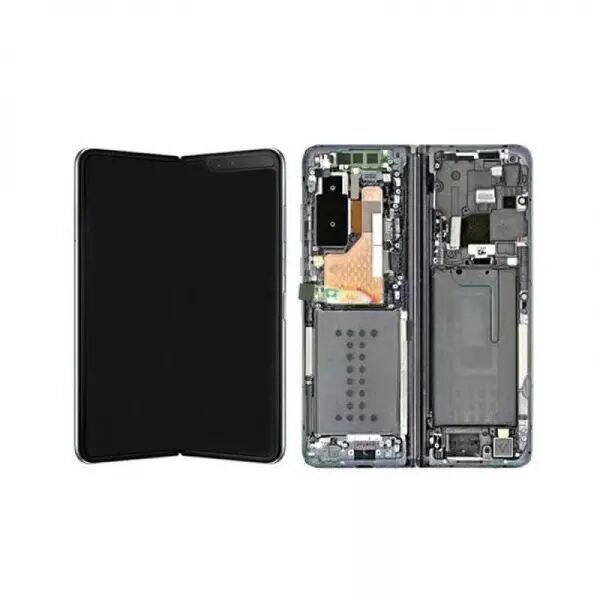 Ecran lcd avec vitre tactile ORIGINAL SAMSUNG F926B Galaxy Z Fold 3 5G 2022 SERVICE PACK GH82-26283C / GH82-26284C silver/argent