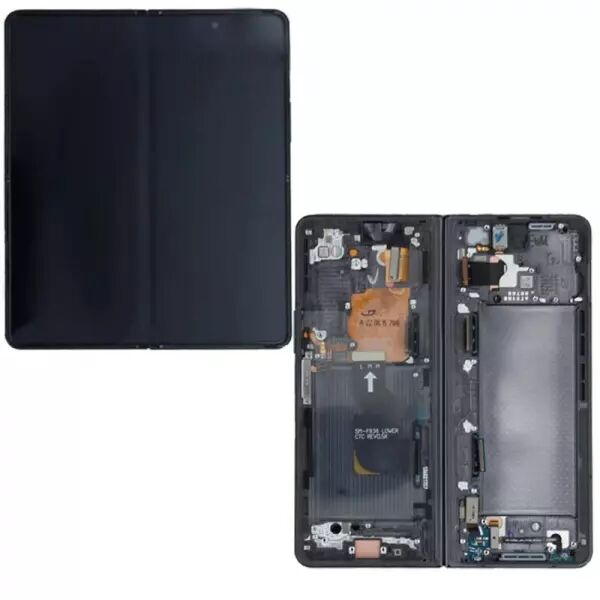 Ecran lcd avec vitre tactile ORIGINAL SAMSUNG F936 Galaxy Z Fold 4 5G 2022 SERVICE PACK GH82-29461A noir