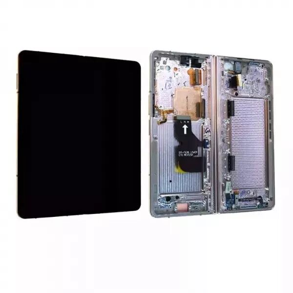 Ecran lcd avec vitre tactile ORIGINAL SAMSUNG F936 Galaxy Z Fold 4 5G 2022 SERVICE PACK GH82-29461C beige