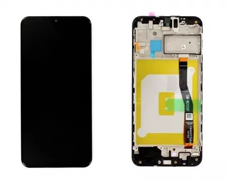 Ecran lcd avec vitre tactile ORIGINAL SAMSUNG M205 Galaxy M20 SERVICE PACK GH82-18743A noir