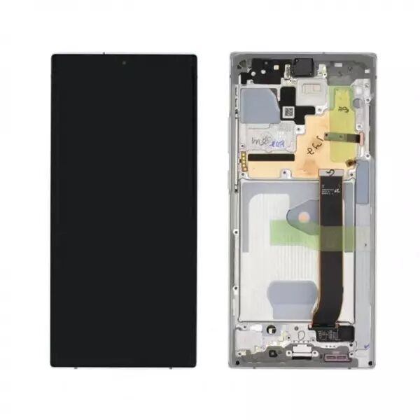 Ecran lcd avec vitre tactile ORIGINAL SAMSUNG N986 Galaxy Note 20 Ultra 5G SERVICE PACK GH82-23597C blanc