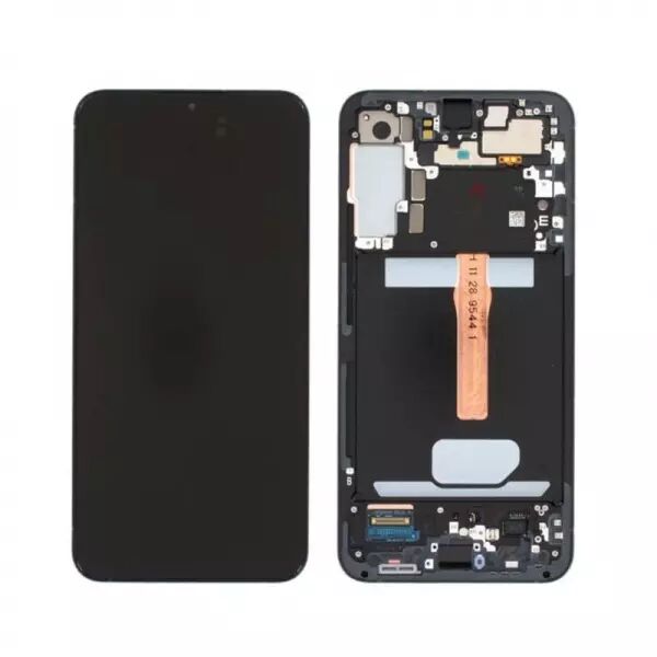 Ecran lcd avec vitre tactile ORIGINAL SAMSUNG S911 Galaxy S23 avec chassis, sans batterie SERVICE PACK GH82-30480B / GH82-30481B