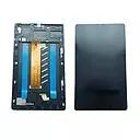 Ecran lcd avec vitre tactile ORIGINAL SAMSUNG T225 Galaxy Tab A7 LTE SERVICE PACK GH81-20632A Gris foncé