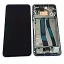 Ecran lcd avec vitre tactile ORIGINAL Xiaomi 11 Lite Ne 5G avec chassis sans batterie SERVICE PACK 5600040K9D00 silver/argent