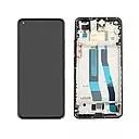 Ecran lcd avec vitre tactile ORIGINAL Xiaomi 11 Lite Ne 5G avec chassis sans batterie SERVICE PACK 5600030K9D00 noir