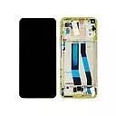 Ecran lcd avec vitre tactile ORIGINAL Xiaomi 11 Lite Ne 5G avec chassis sans batterie SERVICE PACK 56000500K900 jaune