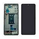 Ecran lcd avec vitre tactile ORIGINAL Xiaomi 11T avec chassis sans batterie SERVICE PACK 560003K11R00 silver