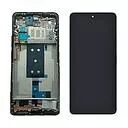 Ecran lcd avec vitre tactile ORIGINAL Xiaomi 11T/Poco F4 GT avec chassis sans batterie SERVICE PACK 560004K11R00 gris fonc�