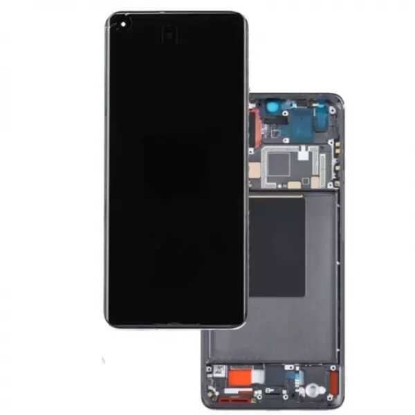 Ecran lcd avec vitre tactile ORIGINAL Xiaomi 12 Pro SERVICE PACK 56000300L200 noir