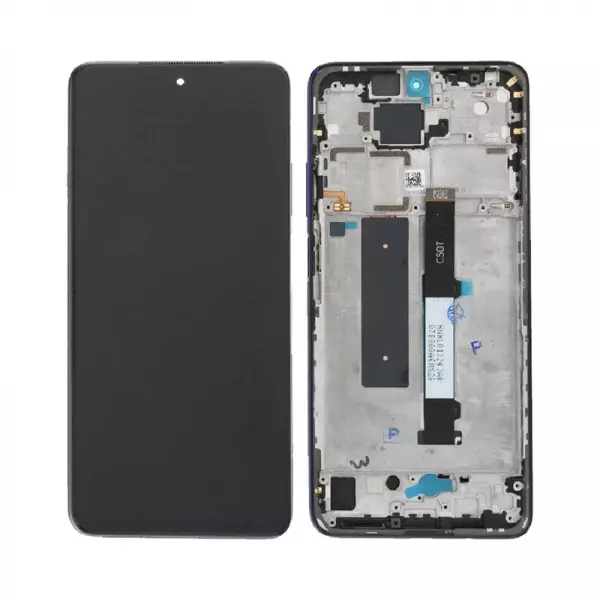 Ecran lcd avec vitre tactile ORIGINAL Xiaomi Mi 10T Lite 5G / Redmi Note 9 Pro 5G avec chassis sans batterie SERVICE PACK 560009