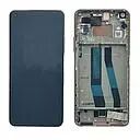 Ecran lcd avec vitre tactile ORIGINAL Xiaomi Mi 11 Lite 4G 2021 avec chassis sans batterie SERVICE PACK 5600050K9A00/56000D0K9A0