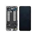 Ecran lcd avec vitre tactile ORIGINAL Xiaomi Mi 9 Lite avec chassis sans batterie SERVICE PACK 560910015033 blanc