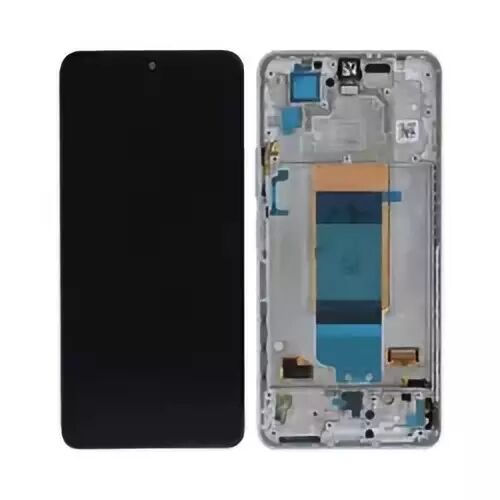 Ecran lcd avec vitre tactile ORIGINAL Xiaomi Poco F4 5G avec chassis sans batterie SERVICE PACK 56000KL11R00 Noir
