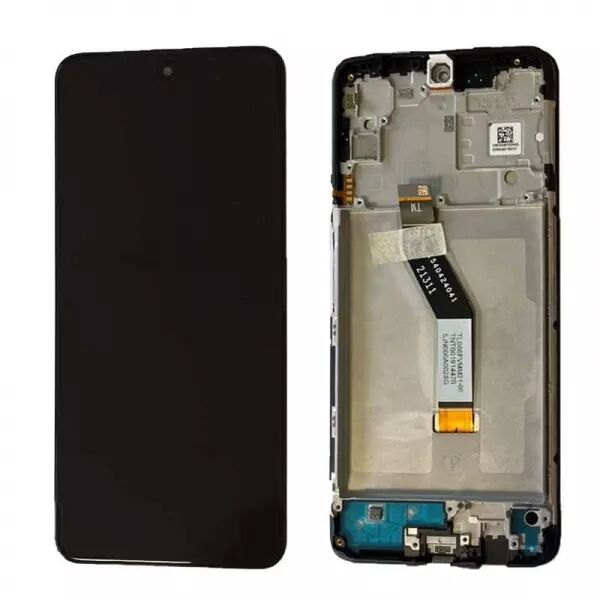 Ecran lcd avec vitre tactile ORIGINAL Xiaomi Poco M4 Pro 5G (2022) avec chassis sans batterie SERVICE PACK 560001K16A00 noir