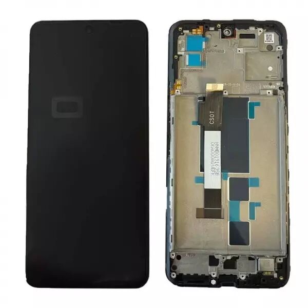 Ecran lcd avec vitre tactile ORIGINAL Xiaomi Poco X3 GT avec chassis sans batterie SERVICE PACK 560003K10A00 noir