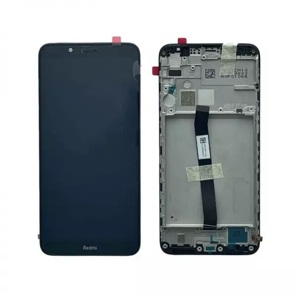 Ecran lcd avec vitre tactile ORIGINAL Xiaomi Redmi 8A avec chassis sans batterie SERVICE PACK 5600030C3K00/560002C3K300 noir