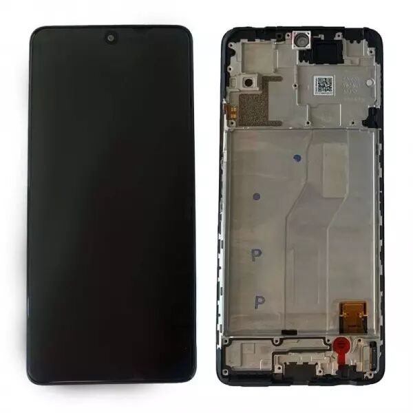 Ecran lcd avec vitre tactile ORIGINAL Xiaomi Redmi Note 10 Pro 4G 2021 avec chassis SERVICE PACK 56000200K600 noir
