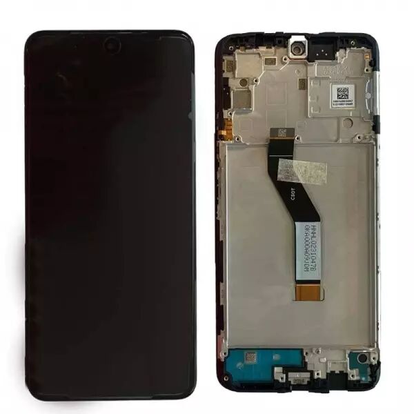 Ecran lcd avec vitre tactile ORIGINAL Xiaomi Redmi Note 11S 5G 2022 avec chassis SERVICE PACK 560001K16B00 noir