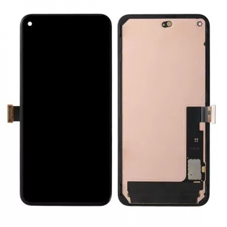 Ecran lcd avec vitre tactile pour Google Pixel 5 sans chassis OLED noir