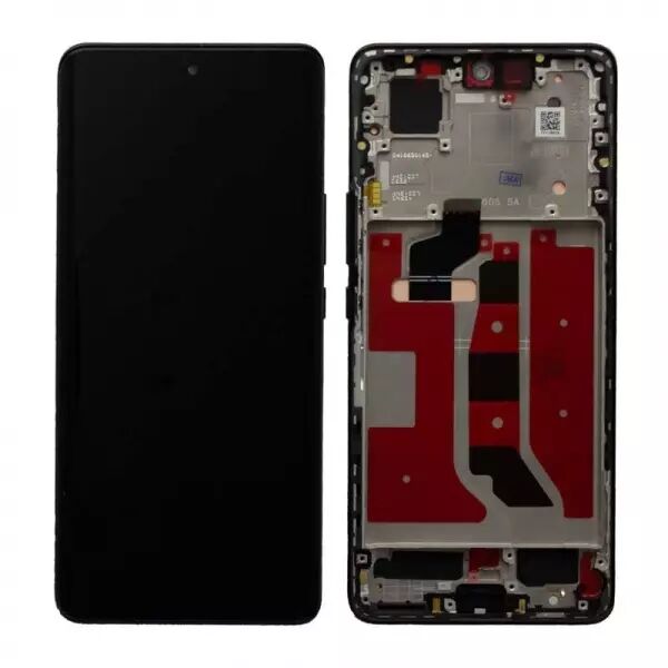 Ecran lcd avec vitre tactile pour HONOR 50 avec chassis gris