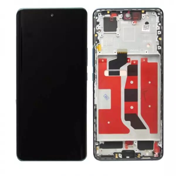 Ecran lcd avec vitre tactile pour HONOR 50 avec chassis vert