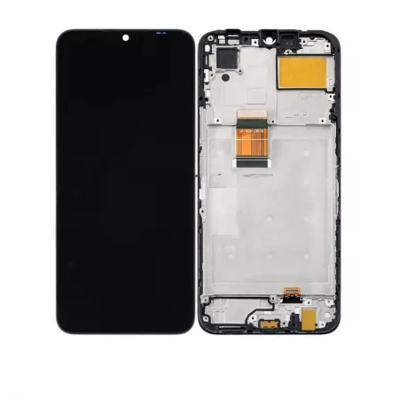 Ecran lcd avec vitre tactile pour Huawei  Honor X6 avec chassis noir ORIGINAL RECONDITIONNÉ