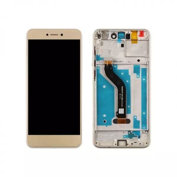 Ecran lcd avec vitre tactile pour Huawei HONOR 8 Lite avec chassis or