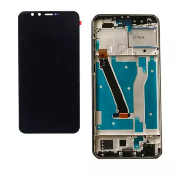 Ecran lcd avec vitre tactile pour Huawei HONOR 9X avec chassis noir