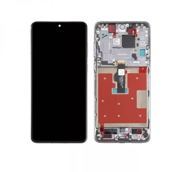 Ecran lcd avec vitre tactile pour Huawei Mate 50 Pro avec chassis noir ORIGINAL RECONDITIONN�