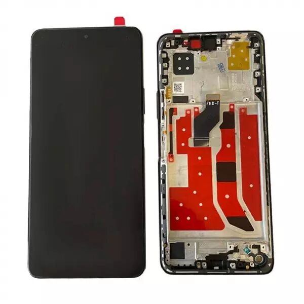 Ecran lcd avec vitre tactile pour HUAWEI Nova 9 SE avec chassis noir