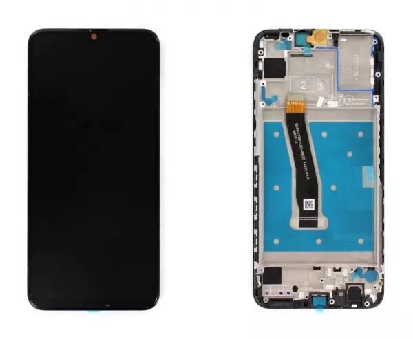Ecran lcd avec vitre tactile pour HUAWEI P Smart 2019 avec chassis noir