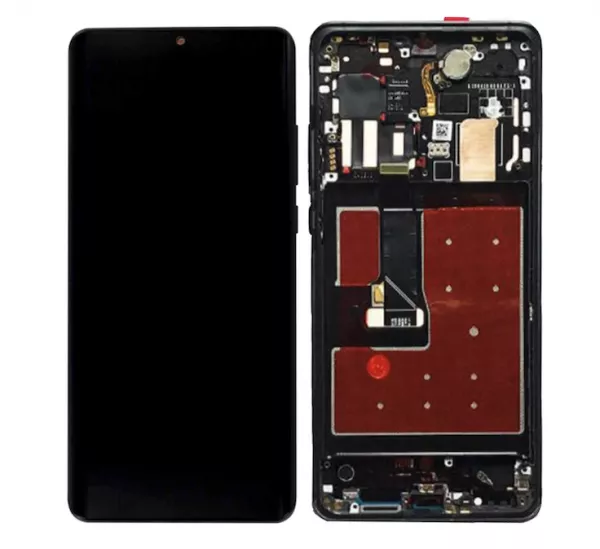 Ecran lcd avec vitre tactile pour HUAWEI P30 Pro avec chassis ORIGINAL RECONDITIONN� noir