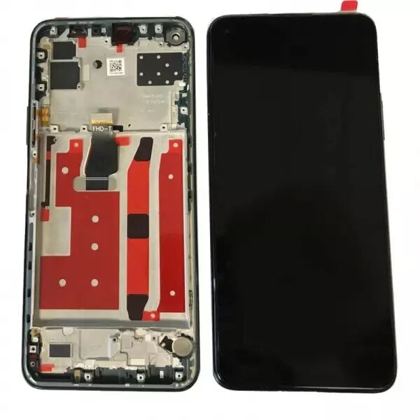 Ecran lcd avec vitre tactile pour HUAWEI P40 Lite 5G / Nova 7SE avec chassis vert