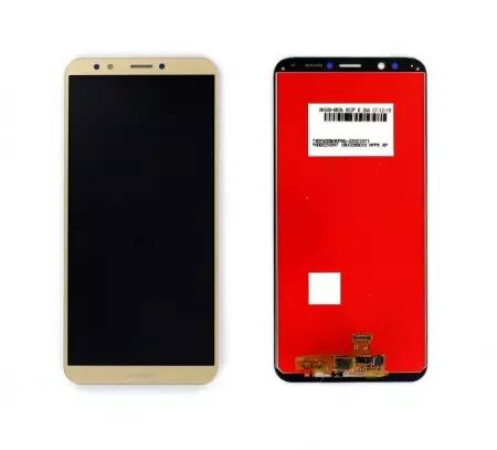 Ecran lcd avec vitre tactile pour HUAWEI Y7 2018 or