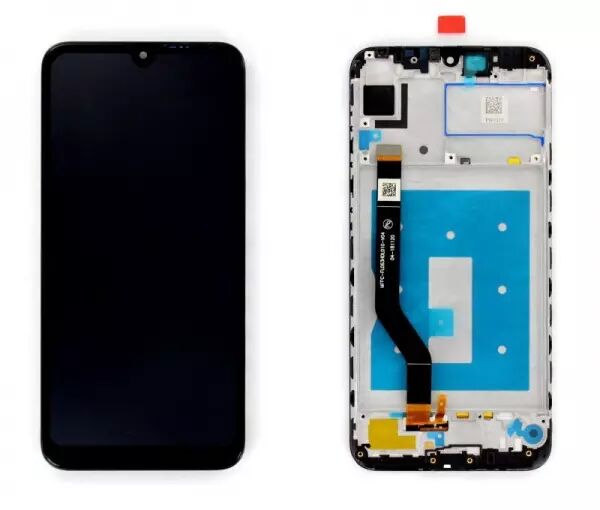 Ecran lcd avec vitre tactile pour HUAWEI Y7 2019 avec chassis noir