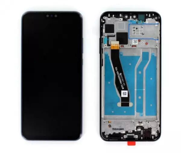 Ecran lcd avec vitre tactile pour HUAWEI Y9 2019 avec chassis noir