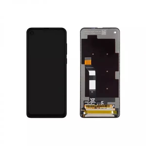 Ecran lcd avec vitre tactile pour Motorola Moto One Action noir
