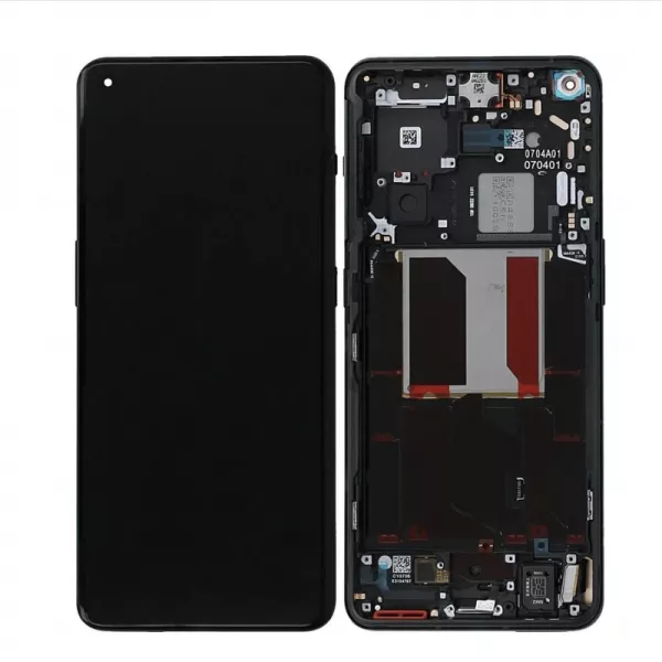 Ecran lcd avec vitre tactile pour ONEPLUS 10 Pro 5G avec chassis noir ORIGINAL RECONDITIONN�