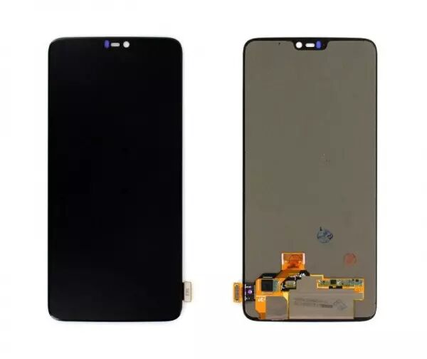 Ecran lcd avec vitre tactile pour ONEPLUS 6 noir