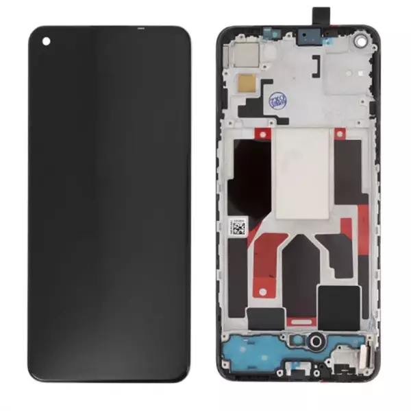 Ecran lcd avec vitre tactile pour ONEPLUS Nord CE 5G ORIGINAL RECONDITIONN� avec chassis noir