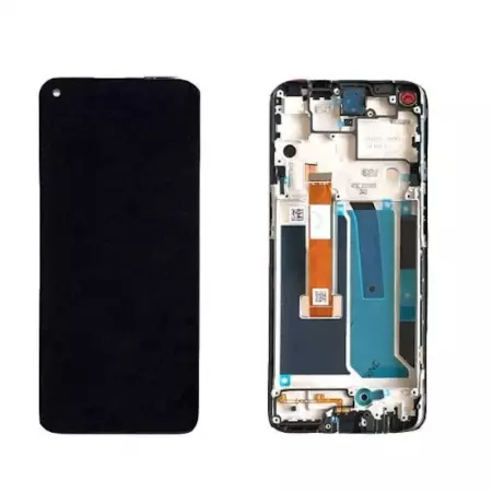 Ecran lcd avec vitre tactile pour ONEPLUS Nord N10 5G ORIGINAL RECONDITIONNÉ avec chassis noir