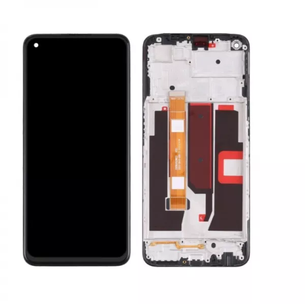 Ecran lcd avec vitre tactile pour Oppo A54 5G avec chassis ORIGINAL RECONDITIONN� noir