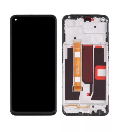 Ecran lcd avec vitre tactile pour Oppo A54 5G avec chassis ORIGINAL RECONDITIONNÉ noir